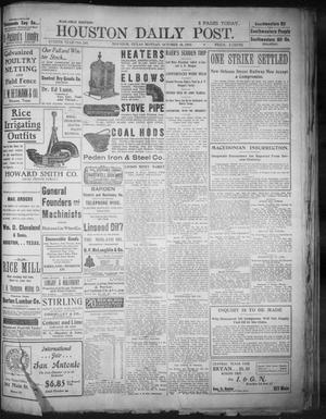 The Houston Daily Post (Houston, Tex.), Vol. XVIIIth Year, No. 192, Ed. 1, Monday, October 13, 1902