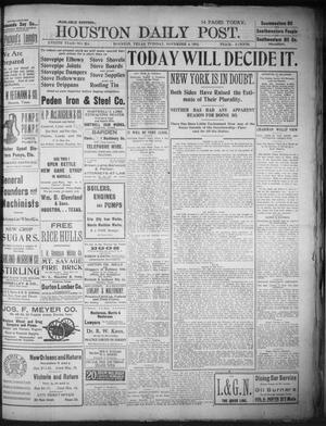 The Houston Daily Post (Houston, Tex.), Vol. XVIIIth Year, No. 214, Ed. 1, Tuesday, November 4, 1902