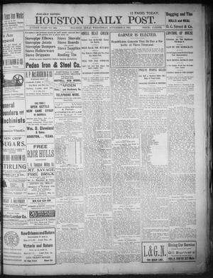 The Houston Daily Post (Houston, Tex.), Vol. XVIIIth Year, No. 215, Ed. 1, Wednesday, November 5, 1902