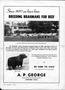 Thumbnail image of item number 1 in: '[Advertisement for A.P. George's Brahmans]'.