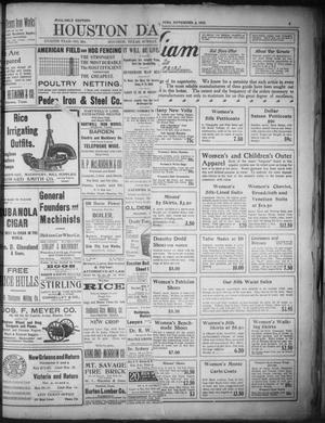 The Houston Daily Post (Houston, Tex.), Vol. XVIIIth Year, No. 219, Ed. 1, Sunday, November 9, 1902
