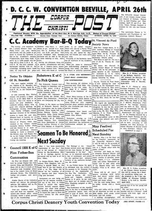 The Corpus Christi Post (Corpus Christi, Tex.), Vol. 8, No. 9, Ed. 1 Sunday, April 24, 1960