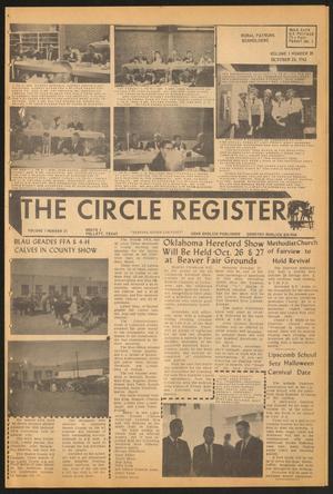 The Circle Register (Follett, Tex.), Vol. 1, No. 28, Ed. 1 Tuesday, October 23, 1962