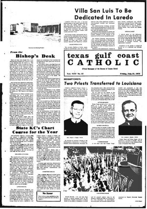 Texas Gulf Coast Catholic (Corpus Christi, Tex.), Vol. 3, No. 12, Ed. 1 Friday, July 21, 1972