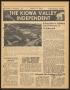 Newspaper: The Kiowa Valley Independent (Darrouzett, Tex.), Vol. 1, No. 24, Ed. …