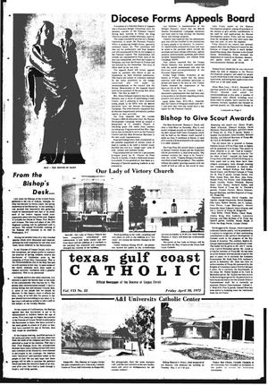 Texas Gulf Coast Catholic (Corpus Christi, Tex.), Vol. 2, No. 52, Ed. 1 Friday, April 28, 1972