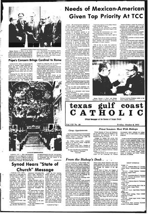 Texas Gulf Coast Catholic (Corpus Christi, Tex.), Vol. 8, No. 26, Ed. 1 Friday, October 8, 1971