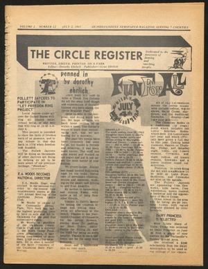 Primary view of object titled 'The Circle Register (Follett, Tex.), Vol. 2, No. 12, Ed. 1 Tuesday, July 2, 1963'.