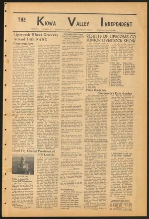 The Kiowa Valley Independent (Darrouzett, Tex.), Vol. 2, No. 17, Ed. 1 Tuesday, January 21, 1964