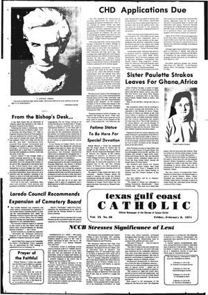 Texas Gulf Coast Catholic (Corpus Christi, Tex.), Vol. 9, No. 39, Ed. 1 Friday, February 8, 1974
