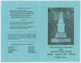 Thumbnail image of item number 3 in: '[Program for 117th Anniversary Observance of the Battle of The Nueces, August 12, 1979]'.