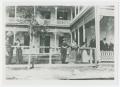 Photograph: [Photograph of Stagecoach Stop at Large House]