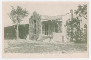 [Postcard of Camp Alfazar Dance Pavilion and Club House]