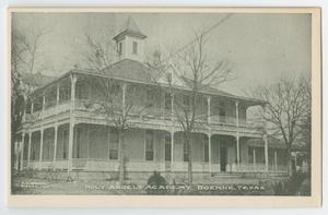 [Postcard of the Holy Angels Academy, Boerne, Texas]