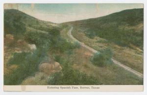 [Postcard of Spanish Pass in Boerne, Texas]
