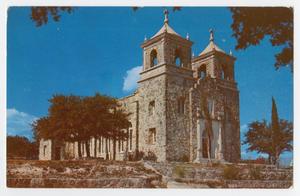 [Postcard of Catholic Church in Boerne, Texas]