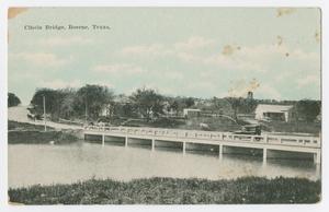 [Postcard of the Cibolo Bridge, Boerne, Texas]