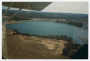 [Photograph of Boerne Lake From Above]