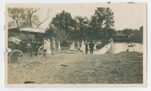 [Photograph of Group of People Next to Dietert Mill]