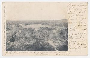 Primary view of object titled '[Postcard from Helen to Miss Louise Zaeller, April 18, 1907]'.