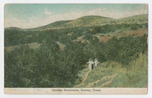 [Postcard of Sabinas Mountains, Boerne, Texas]