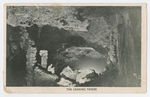 [Postcard of the Leaning Tower in Boerne, Texas]