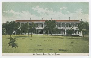 [Postcard of Ye Kendall Inn, Boerne, Texas]