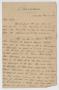 Letter: [Letter from Daniel Webster Kempner to his sister, August 26, 1898]