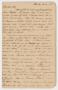 Primary view of [Letter from Daniel Webster Kempner to Isaac Herbert Kempner, November, 6, 1898]