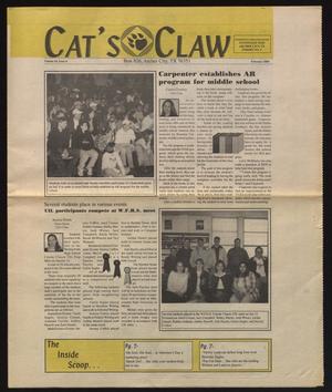 Primary view of object titled 'Cat's Claw (Archer City, Tex.), Vol. 54, No. 4, Ed. 1 Tuesday, February 1, 2000'.