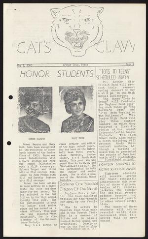 Cat's Claw (Archer City, Tex.), Vol. 21, No. 13, Ed. 1 Friday, May 3, 1963