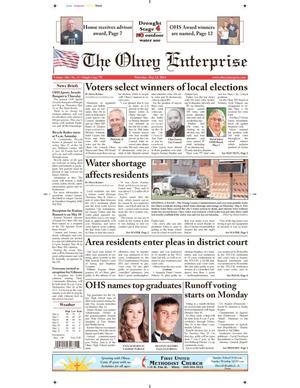 The Olney Enterprise (Olney, Tex.), Vol. 106, No. 11, Ed. 1 Thursday, May 15, 2014