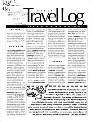Primary view of object titled 'Texas Travelog, January 1999'.