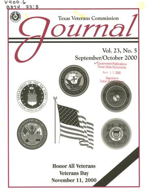 Texas Veterans Commission Journal, Volume 23, Issue 5, September/October 2000