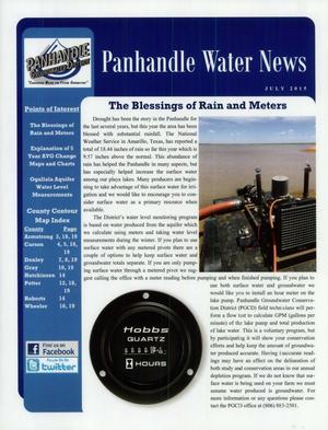 Primary view of object titled 'Panhandle Water News, July 2015'.