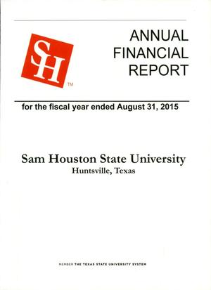 Sam Houston State University Annual Financial Report: 2015