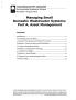 Pamphlet: Managing Small Domestic Wastewater Systems: Part A, Asset Management