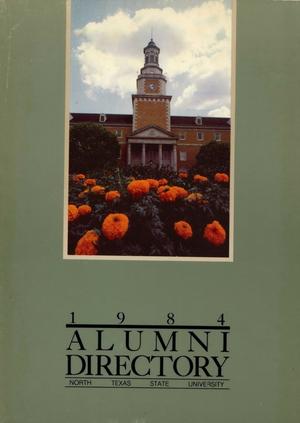 University of North Texas Alumni Directory, 1984