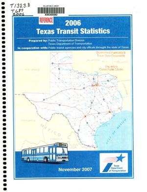 Texas Transit Statistics: 2006