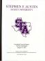 Primary view of Stephen F. Austin State University Annual Financial Report: 2015