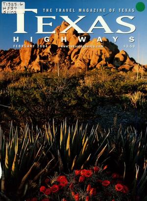 Primary view of object titled 'Texas Highways, Volume 51, Number 2, February 2004'.