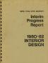 Primary view of North Texas State University Interior Design Department Report: Interim Progress Report, 1980-82