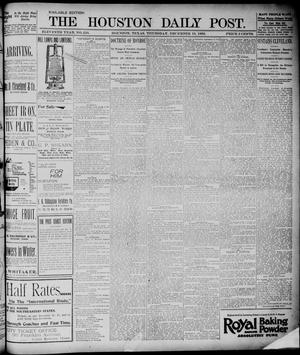 The Houston Daily Post (Houston, Tex.), Vol. ELEVENTH YEAR, No. 259, Ed. 1, Thursday, December 19, 1895