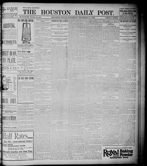 Primary view of object titled 'The Houston Daily Post (Houston, Tex.), Vol. ELEVENTH YEAR, No. 261, Ed. 1, Saturday, December 21, 1895'.