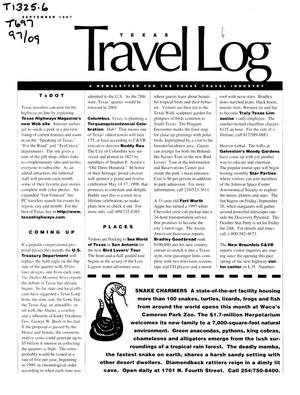 Texas Travel Log, September 1997