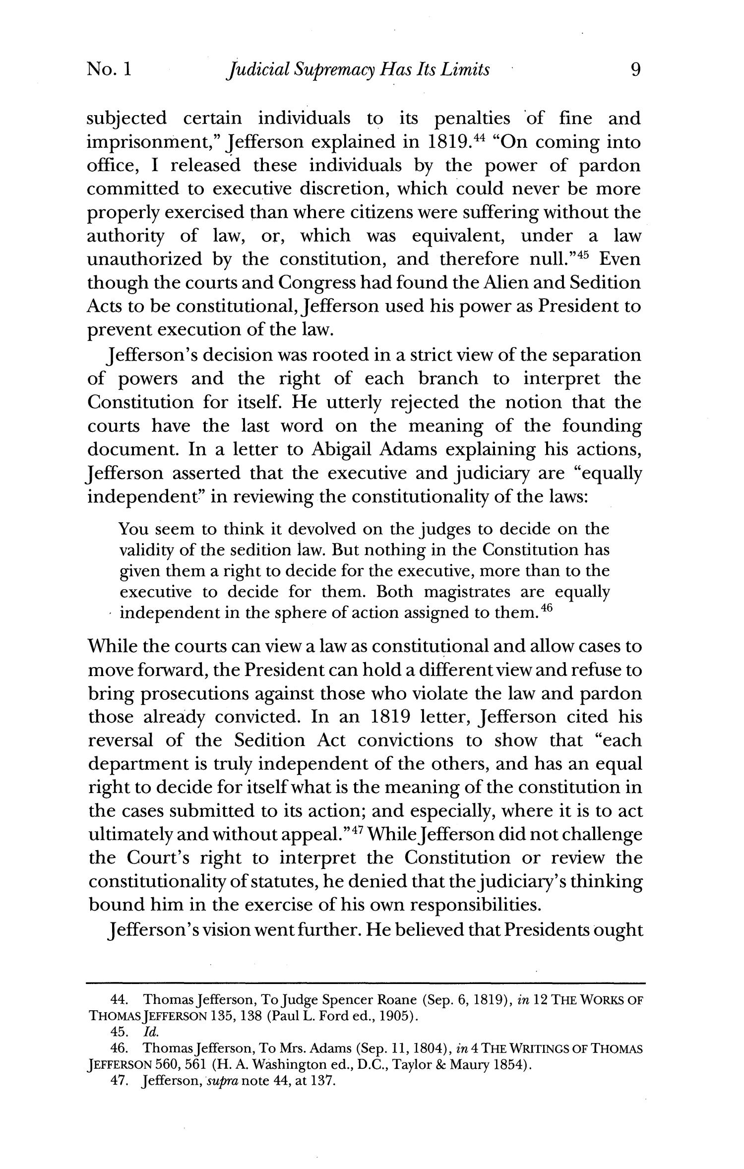 Texas Review of Law & Politics, Volume 20, Number 1, Fall 2015
                                                
                                                    9
                                                