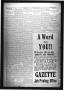 Thumbnail image of item number 2 in: 'Jacksboro Gazette (Jacksboro, Tex.), Vol. 34, No. 9, Ed. 1 Thursday, July 31, 1913'.