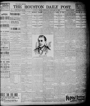 The Houston Daily Post (Houston, Tex.), Vol. ELEVENTH YEAR, No. 302, Ed. 1, Friday, January 31, 1896