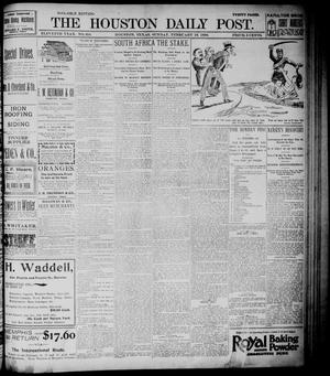The Houston Daily Post (Houston, Tex.), Vol. ELEVENTH YEAR, No. 318, Ed. 1, Sunday, February 16, 1896