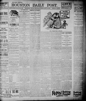 The Houston Daily Post (Houston, Tex.), Vol. ELEVENTH YEAR, No. 326, Ed. 1, Monday, February 24, 1896